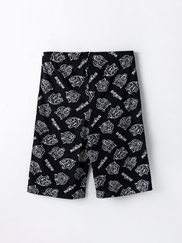 MARK FORMELLE Шорты 591589 533701 тигры на черном