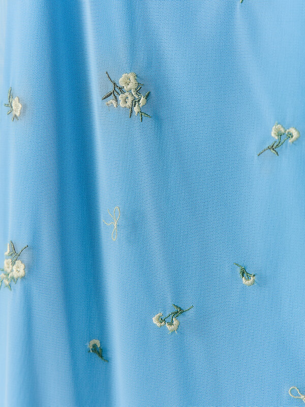 MARK FORMELLE Юбка 591592 152832 цветочки на св.голубом