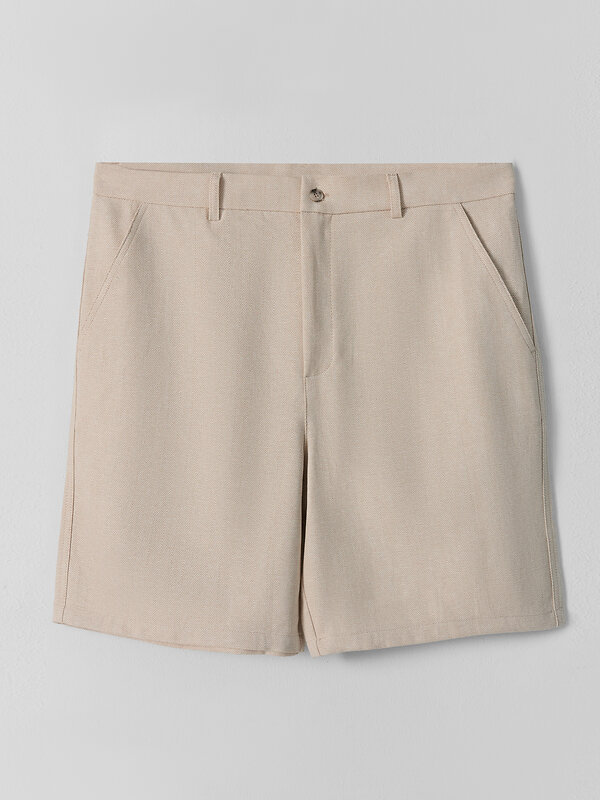 MARK FORMELLE Шорты 591608 131117 двухцветный бежевый