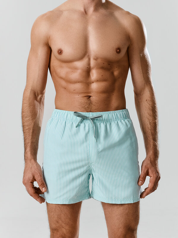 MARK FORMELLE Шорты 591613 701010 белая полоска на шалфее