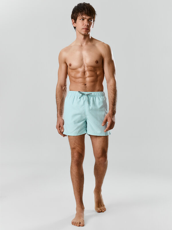 MARK FORMELLE Шорты 591613 701010 белая полоска на шалфее