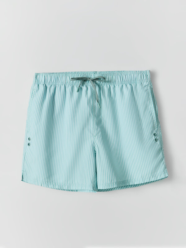MARK FORMELLE Шорты 591613 701010 белая полоска на шалфее