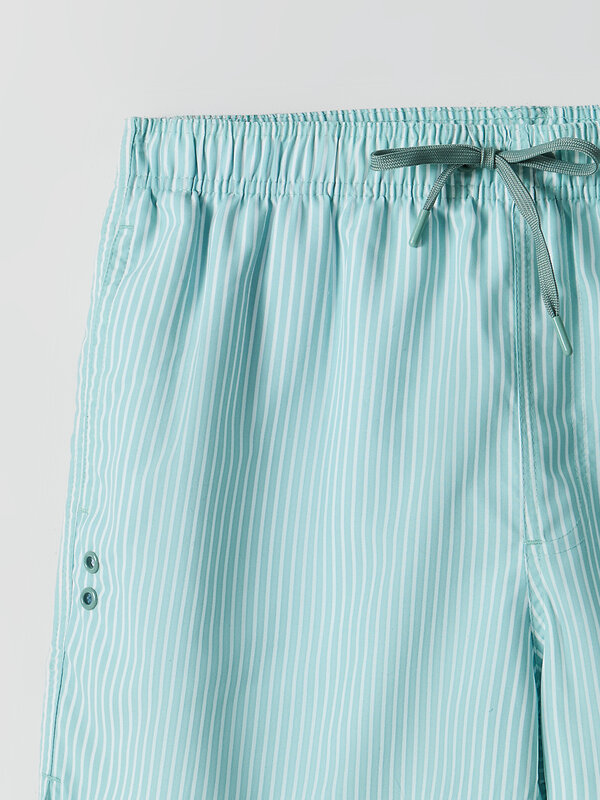 MARK FORMELLE Шорты 591613 701010 белая полоска на шалфее