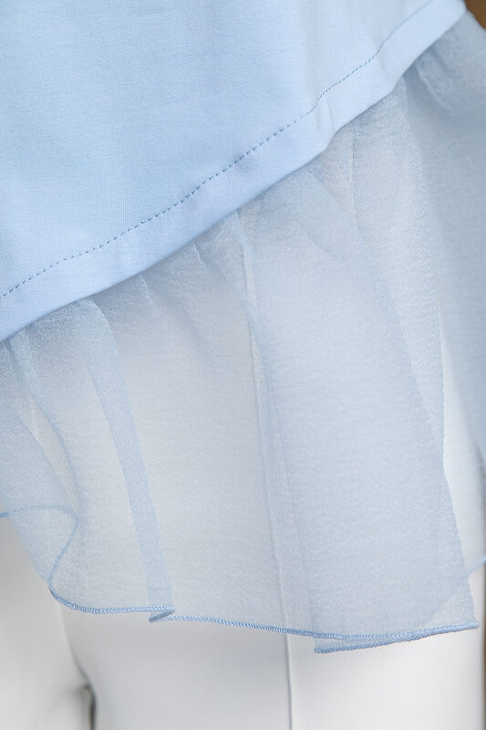 LT Collection Блуза 591618 Б15391-7М Голубой