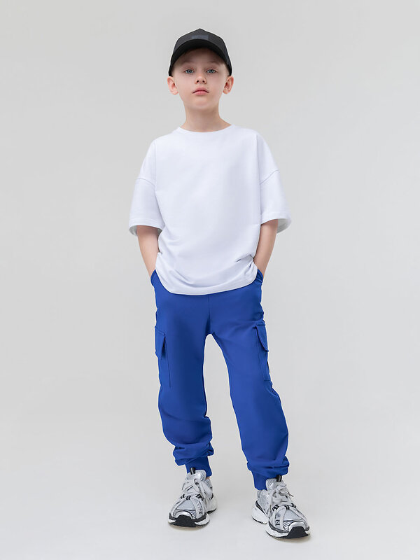 Bodo Брюки 591621 6-370МU васильковый