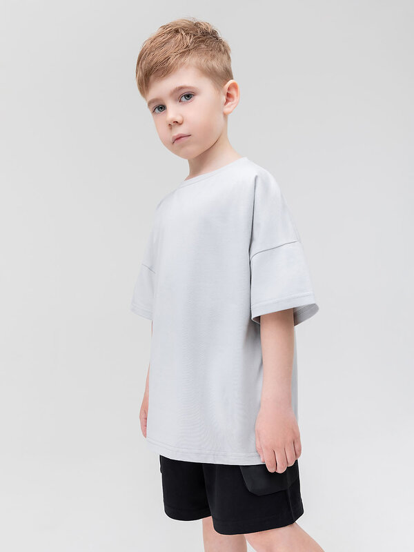 Bodo Футболка 591669 4-340MU светло-серый