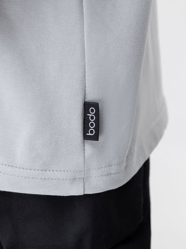 Bodo Футболка 591669 4-340MU светло-серый