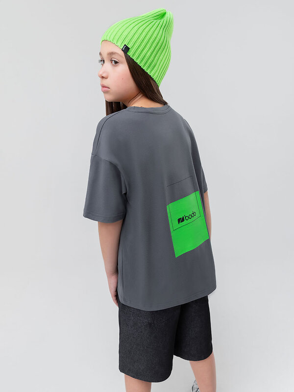 Bodo Футболка 591673 36-151MU темно-серый