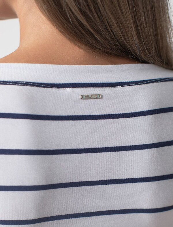 VILATTE Топ 591686 D43.201 белый-т.синий