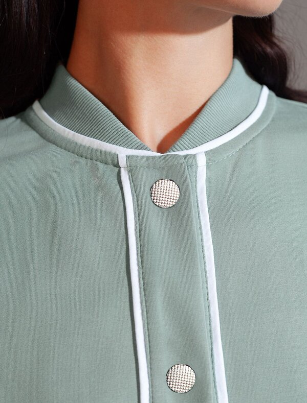 VILATTE Джемпер 591693 D49.166 св.оливковый