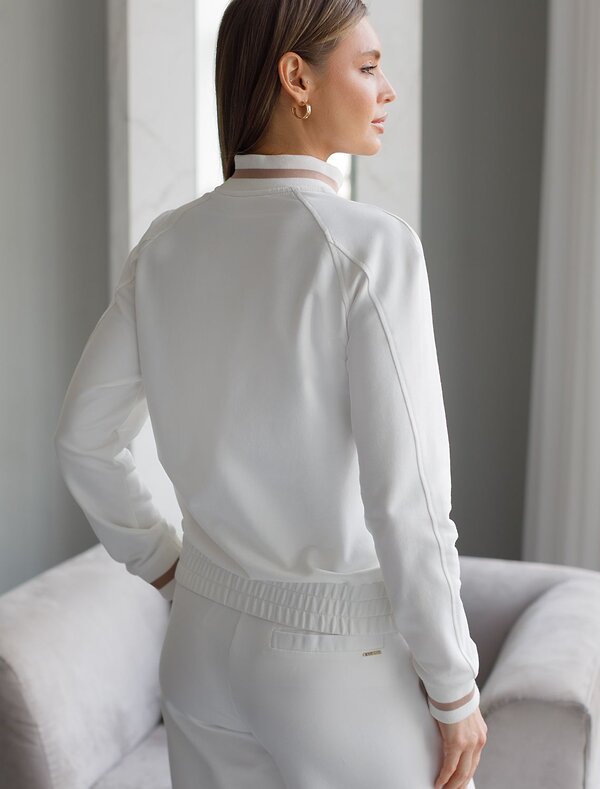 VILATTE Джемпер 591694 D49.171 белый