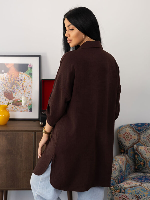 Текс-плюс Туника 591753 00-00247665 Коричневый