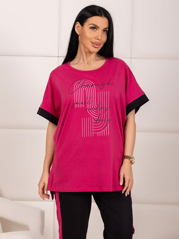 Текс-плюс Костюм 591758 00-00247256 Черный,брусничный