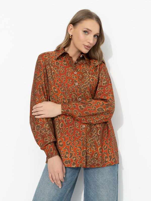 CHARUTTI Рубашка 591820 12841 Оранжевый