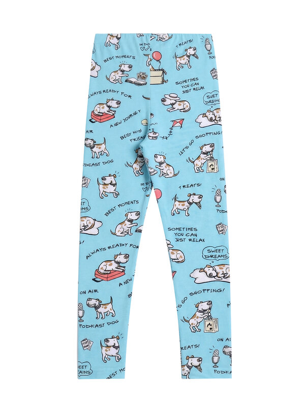 Апрель Легинсы 591834 1ДРЛ3848001н терьеры на голубом