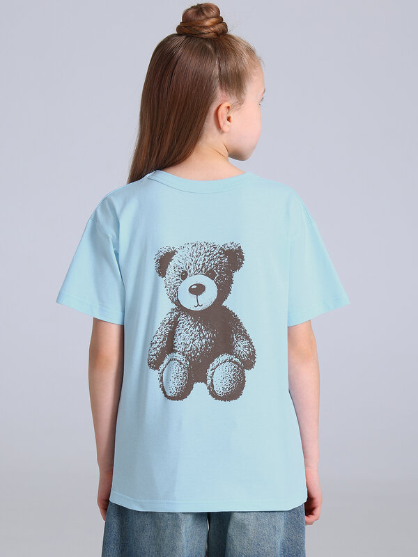 Апрель Футболка 591848 1ДДФК5027001 светло-голубой