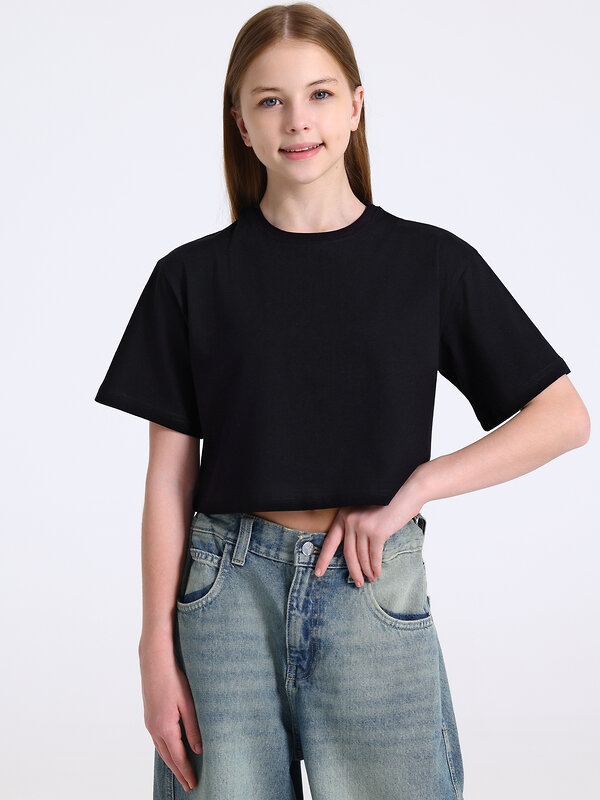 Апрель Футболка 591850 1ДДФК5130001 черный