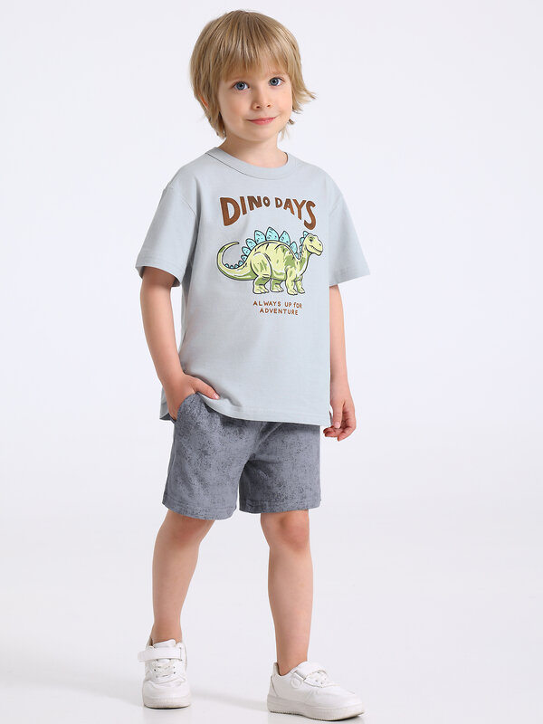 Апрель Шорты 591854 1ПШК4695804н варенка светло-серый