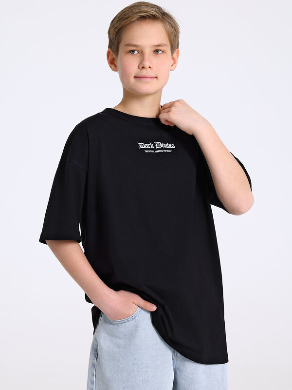 Апрель Футболка 591860 1ПДФК5011001 черный