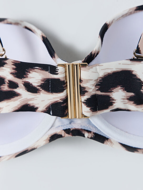 MARK FORMELLE Бюстгальтер купальный 591901 732218-1 леопард на молочном