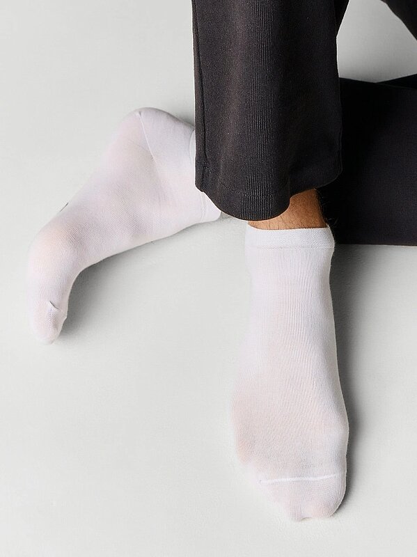 MARK FORMELLE Мужские носки 591916 101A-229 белый /сер.меланж /черный/