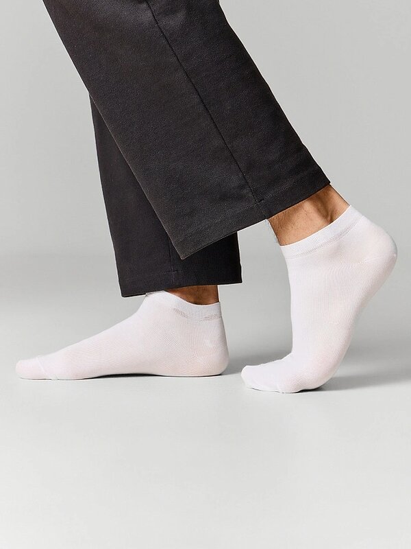 MARK FORMELLE Мужские носки 591916 101A-229 белый /сер.меланж /черный/