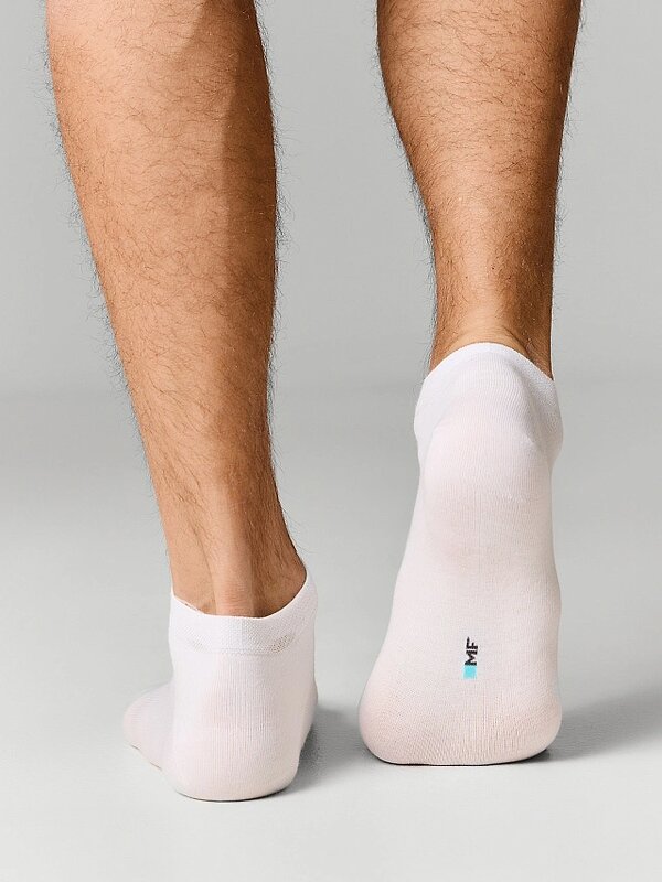 MARK FORMELLE Мужские носки 591916 101A-229 белый /сер.меланж /черный/