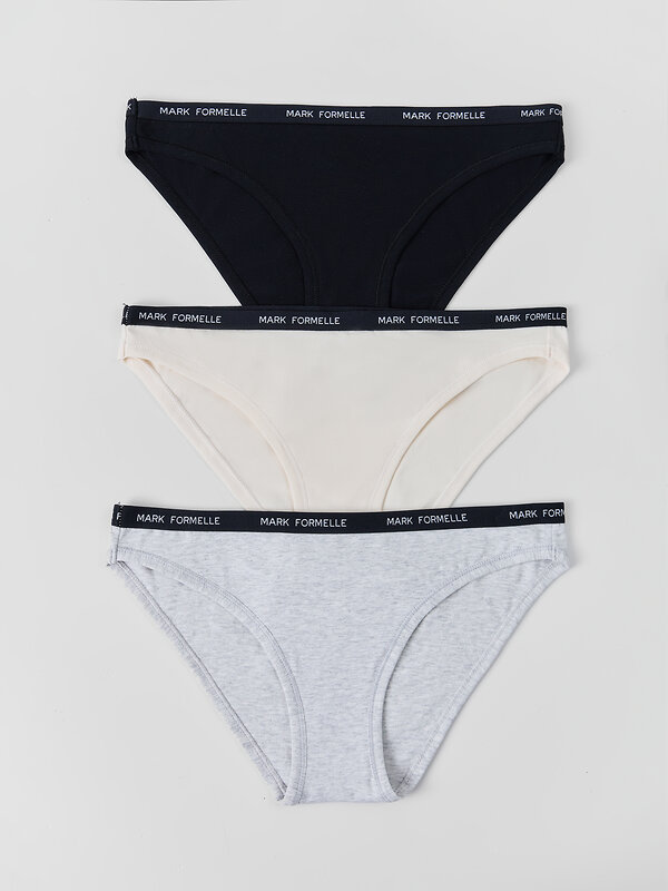MARK FORMELLE Трусы 591943 412694-1-3 серый меланж