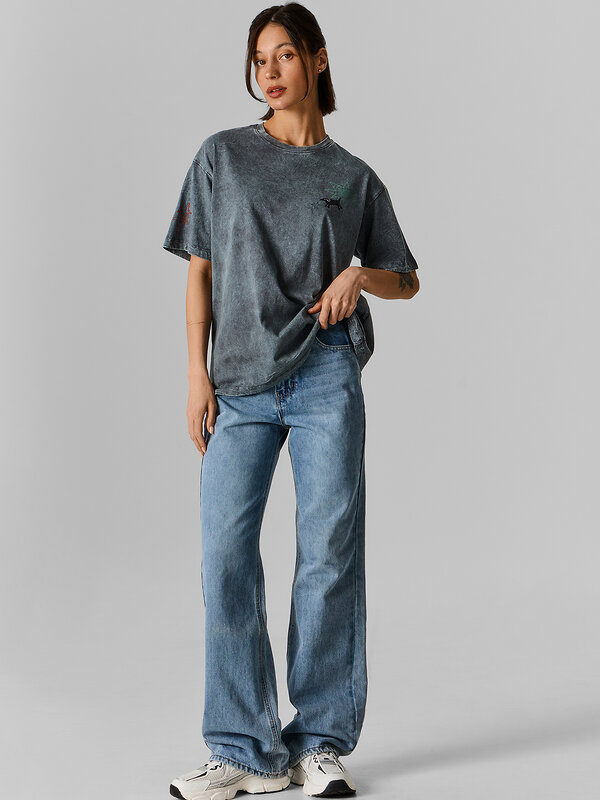 MARK FORMELLE Футболка 591949 112678 ACID WASH на железе +печать