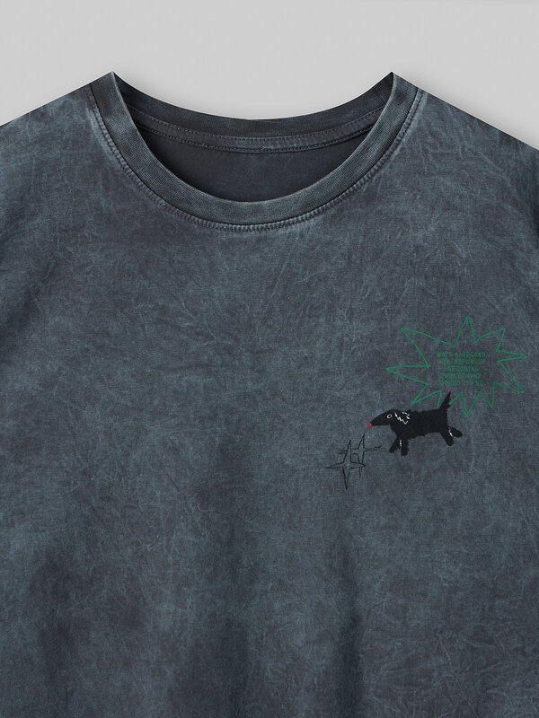 MARK FORMELLE Футболка 591949 112678 ACID WASH на железе +печать