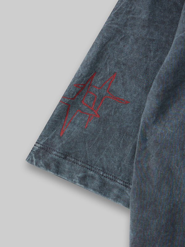 MARK FORMELLE Футболка 591949 112678 ACID WASH на железе +печать