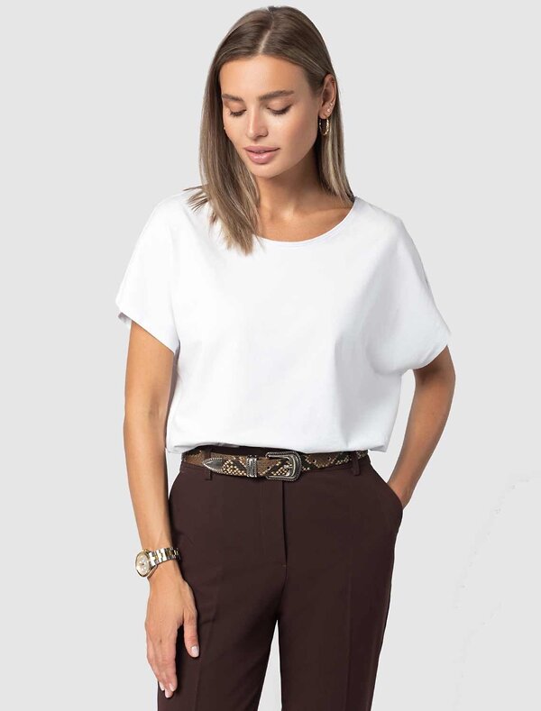 VILATTE Футболка 591973 D49.933 белый