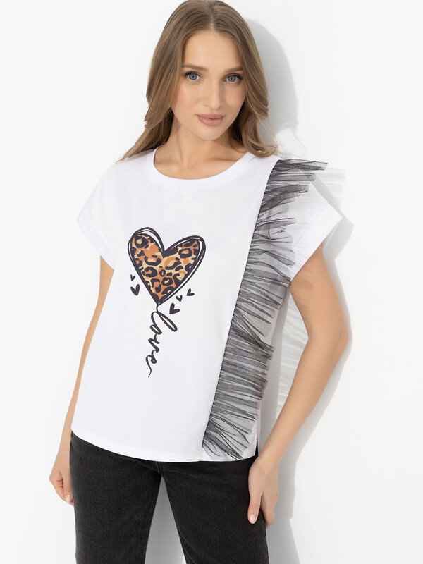 CHARUTTI Футболка 591977 12817 Белый