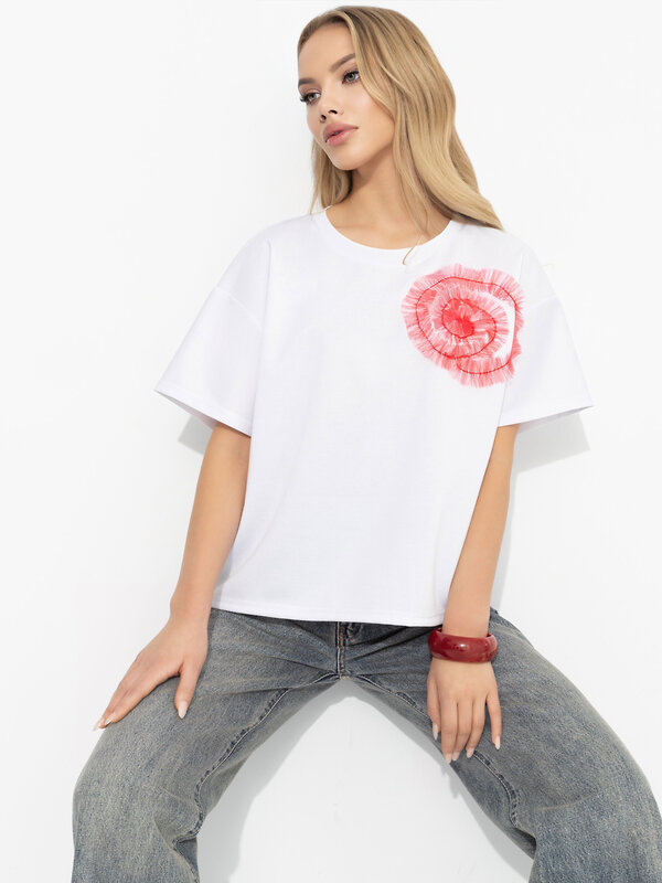 CHARUTTI Футболка 591978 12816 Белый