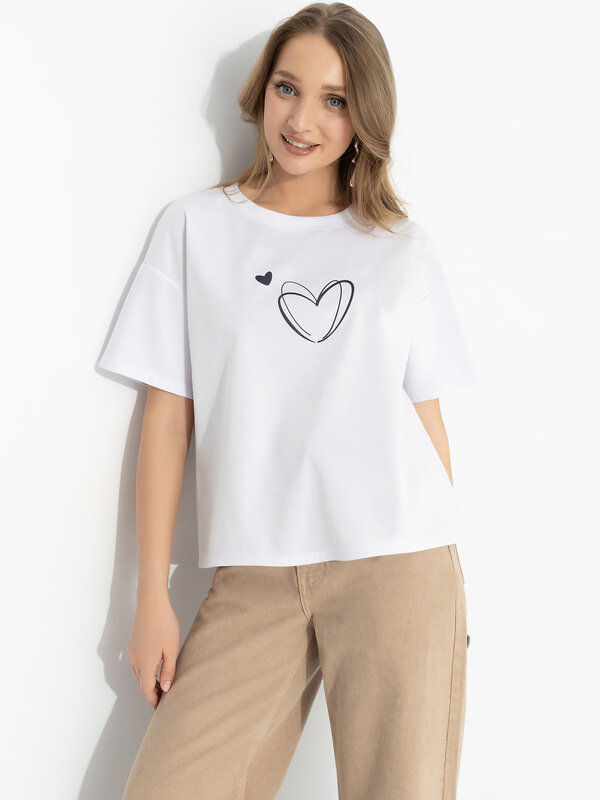 CHARUTTI Футболка 591979 12822 Белый