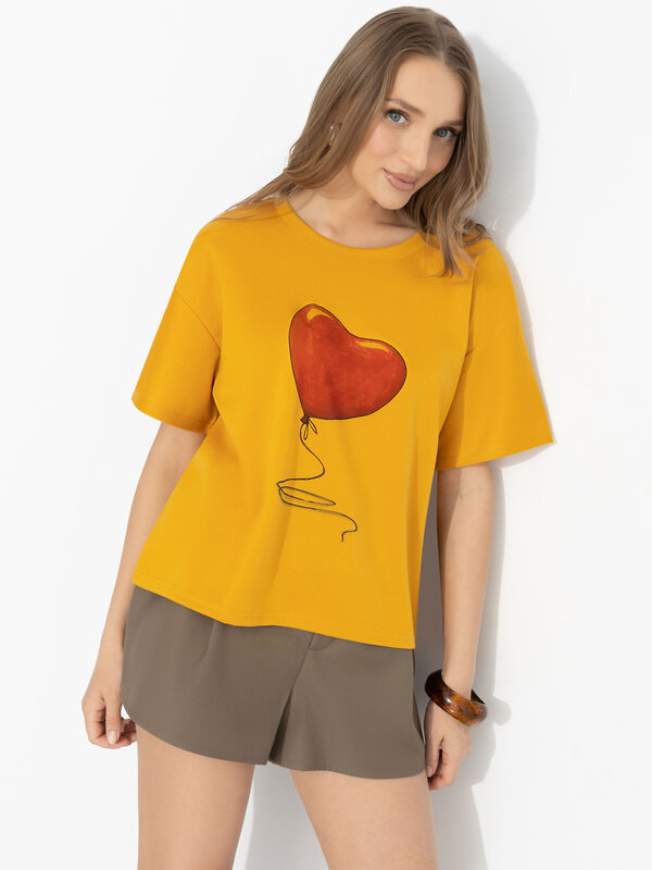 CHARUTTI Футболка 591980 12815 Оранжевый