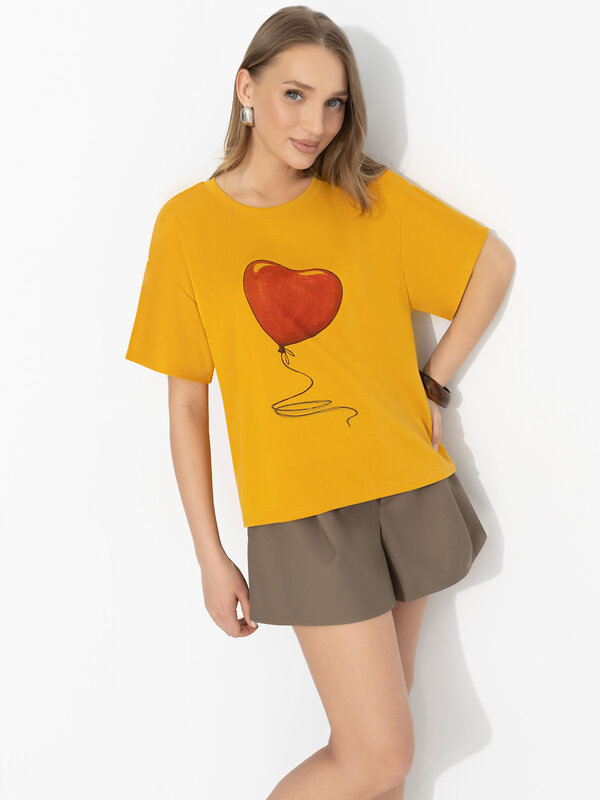 CHARUTTI Футболка 591980 12815 Оранжевый