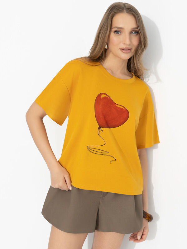 CHARUTTI Футболка 591980 12815 Оранжевый