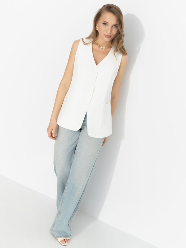 CHARUTTI Жилет 591989 12829 Белый