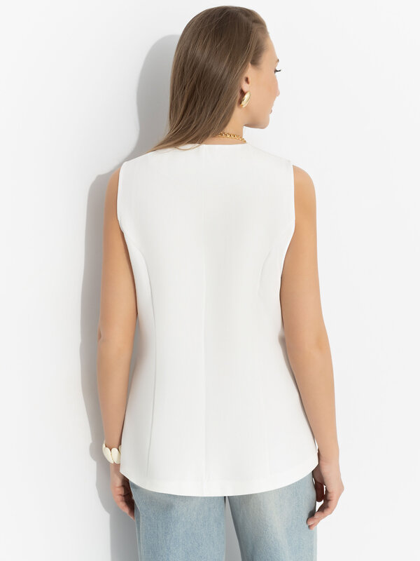 CHARUTTI Жилет 591989 12829 Белый