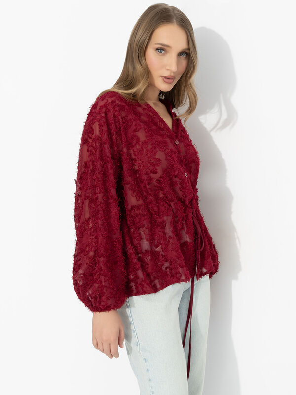 CHARUTTI Блуза 591991 12835 Бордовый