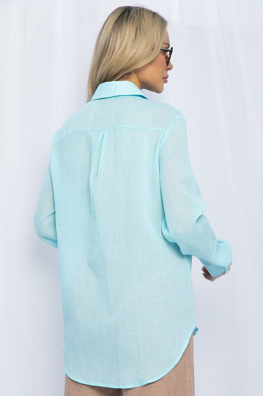 LT Collection Рубашка 592011 Б15401-7М голубой