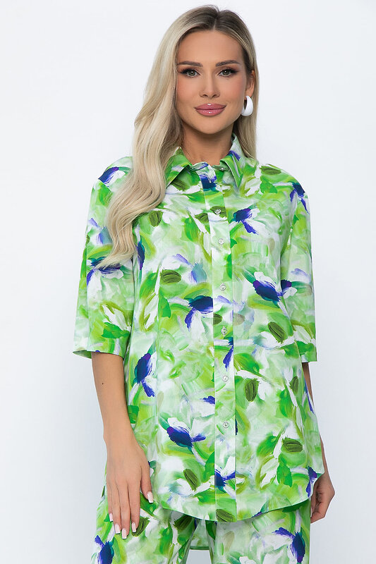 LT Collection Костюм 592012 К15409-7М зеленый