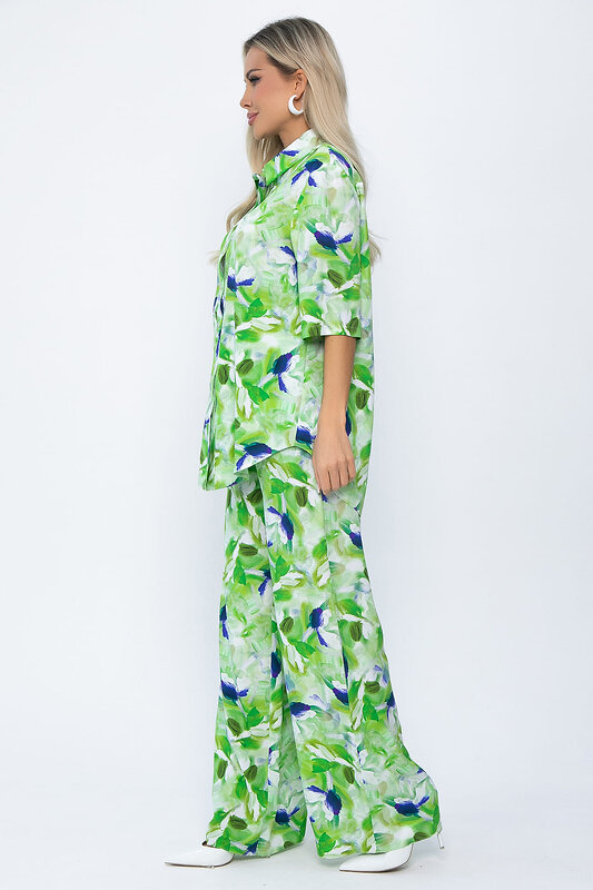 LT Collection Костюм 592012 К15409-7М зеленый