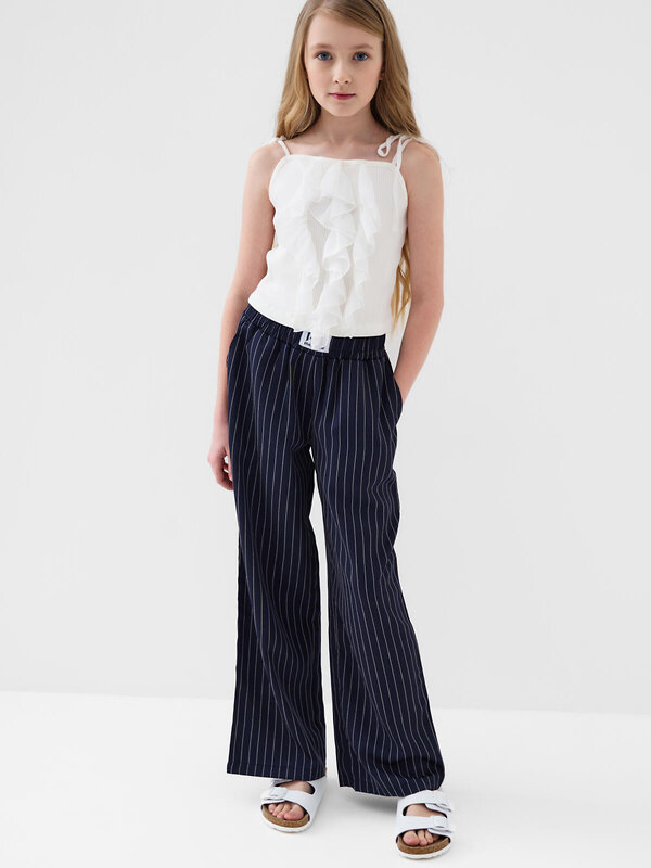 PLAYTODAY Брюки 592025 12621298 white, dark grеy