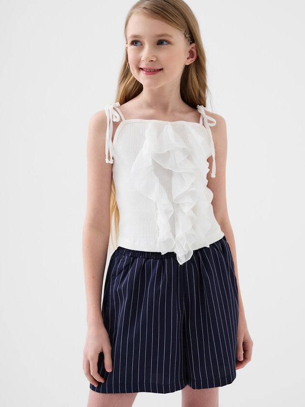 PLAYTODAY Шорты 592026 12621303 white, dark grеy