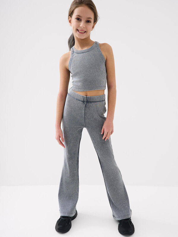 PLAYTODAY Топ 592035 12621586 темно-серый,белый