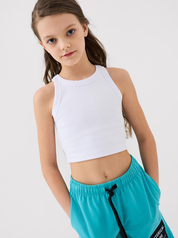 PLAYTODAY Топ 592035 12621586 темно-серый,белый