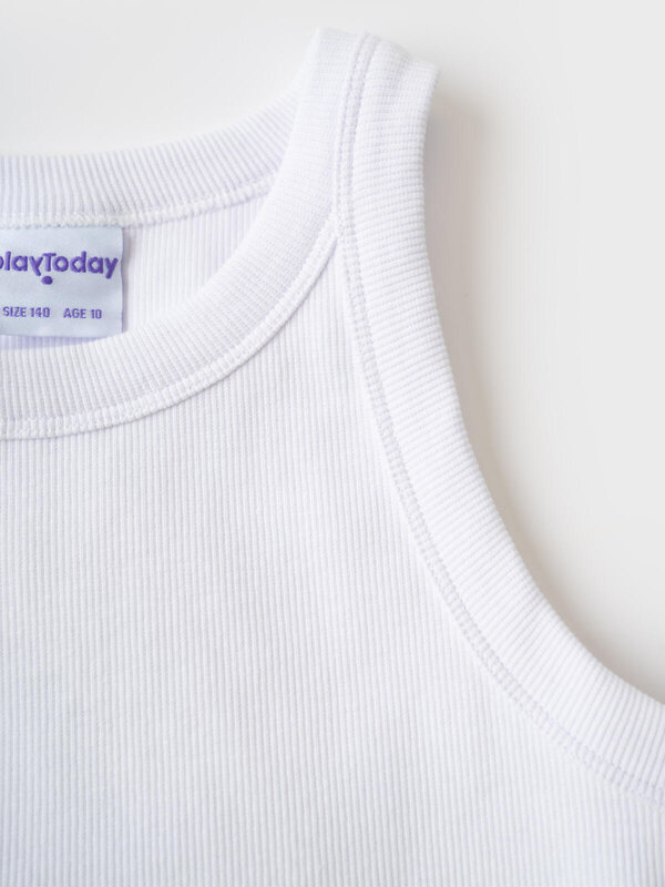 PLAYTODAY Майка 592037 12621588 yellow, white