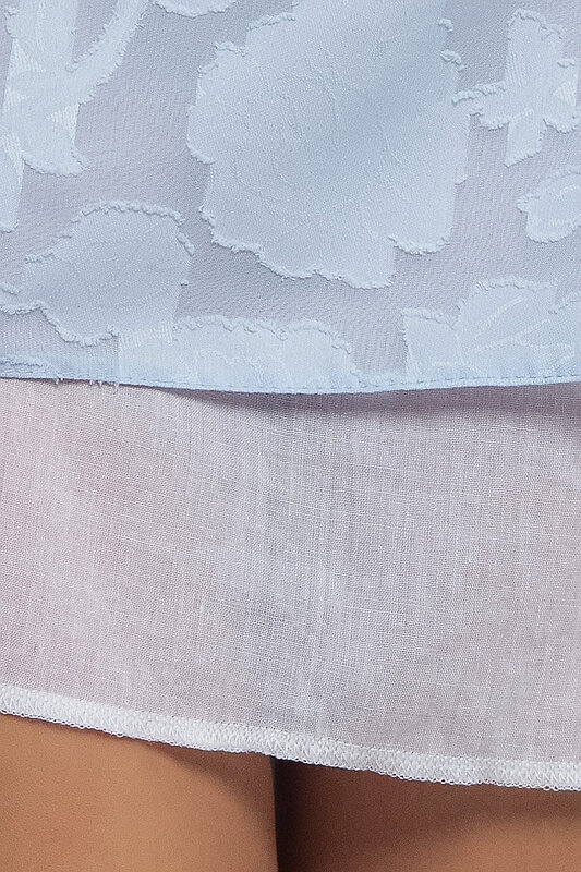 LT Collection Платье 592043 П15471-7М голубой